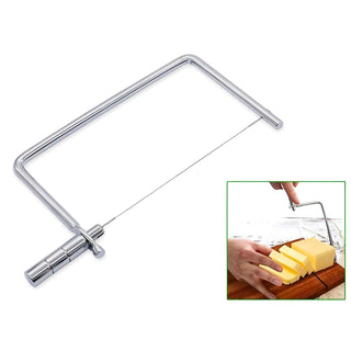 Cheese slicer project kit hardware for custom wooden cheese board. 14cm Lifestyle