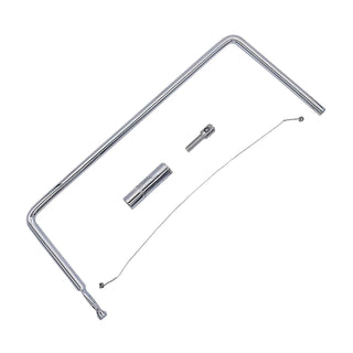 Cheese slicer project kit hardware for custom wooden cheese board. 19 cm parts