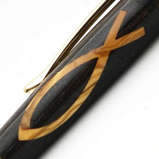 Christian Fish Inlay Kit - Sierra. Close Up