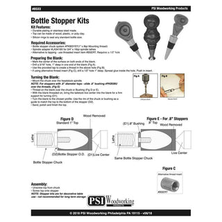 Classic Bottle Stopper Kits (PSI)