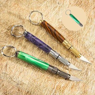 Classic Hobby Knife Keychain Kits. Group