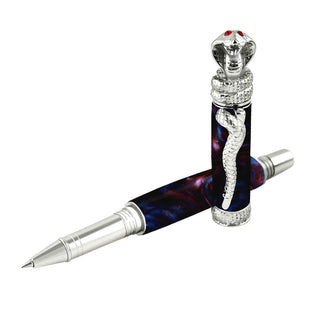 Cobra Rollerball Pen Kit in Chrome. Alt image