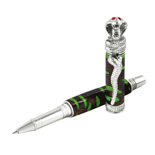 Cobra Rollerball Pen Kit in Chrome
