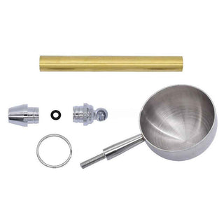 Brewmaster Coffee Scoop Kits. Parts Large Chrome.