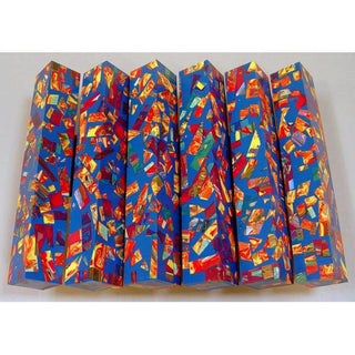 Color Explosion Mosaic Pen Blanks - Blue