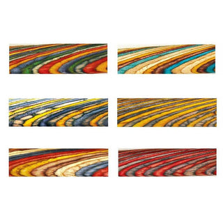 Color Grain Pen Blank Sampler - 6 Jumbo Assorted