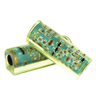 Computer Circuit Board 3D Pen Blanks - Cigar Pen - Blue. Alt