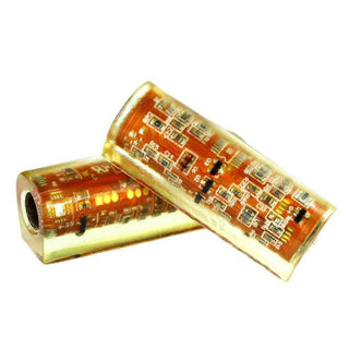 Computer Circuit Board 3D Pen Blanks - Cigar Pen - Orange. Alt View