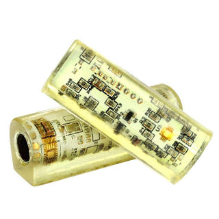 Computer Circuit Board 3D Pen Blanks - Cigar Pen - White. Alt View