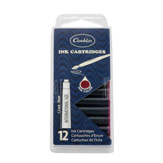 Conklin Ink Cartridges - Burgundy