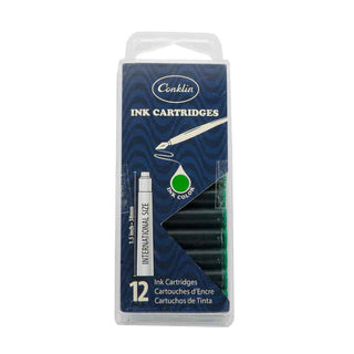 Conklin Ink Cartridges - Green