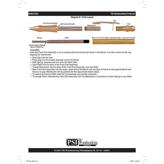 Contour Ballpoint Pen Kits