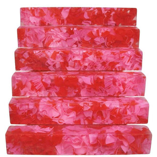 Coral Reef Alumilite Pen Blanks - #CR18 Red Secret