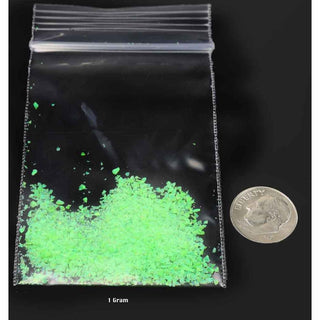 Crushed Opal - Bright Green