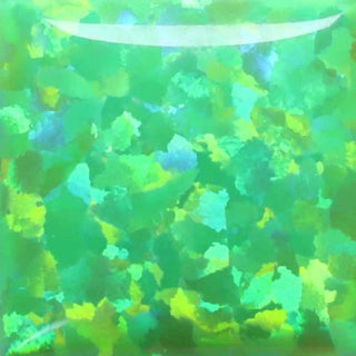 Crushed Opal - Bright Green
