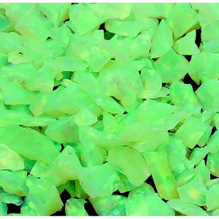 Crushed Opal - Bright Green
