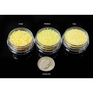 Crushed Opal - Lemon Yellow