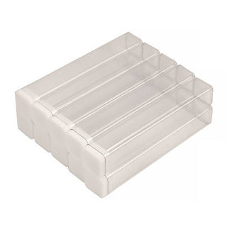 Crystal Clear Display Tubes - 10 Pack