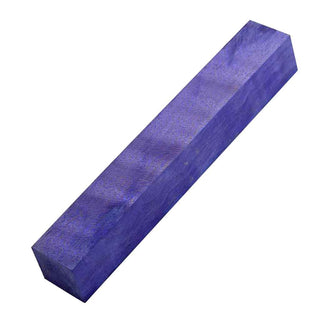 Stabilized Curly Maple Pen Blanks. Plurple