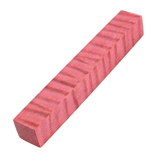Stabilized Curly Maple Pen Blanks. Red