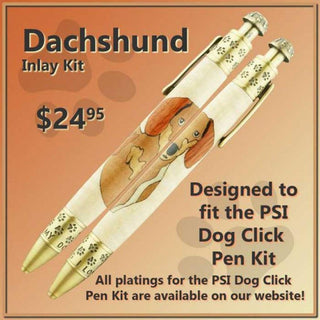 Dachshund Laser Inlay Kit - PSI Dog Click