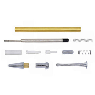 Dawn Click Pen Kits. Chrome Parts