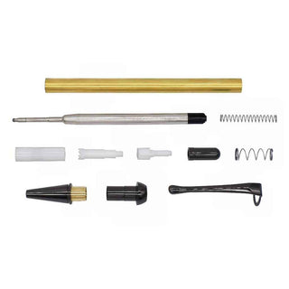Dawn Click Pen Kits. Gun Metal Parts