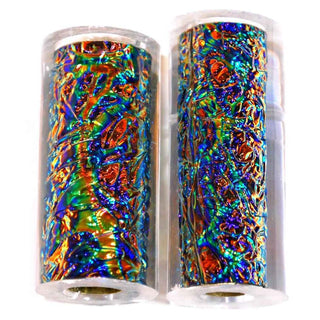 Dichrolam Pen Blanks - Fire Burl - Jr II Series