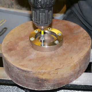 EWT Easy Faceplate Rings. Being attached to a bowl blank