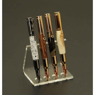 Economy Acrylic Pen Display Stand - 4 Pen