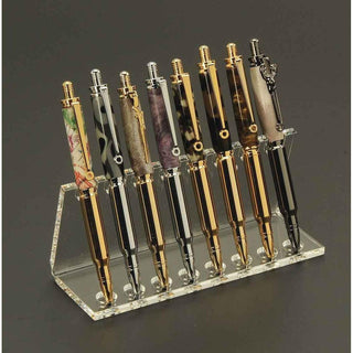 Economy Acrylic Pen Display Stand - 8 Pen
