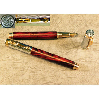 Electra Fountain Pen - Upgrade Gold & Chrome