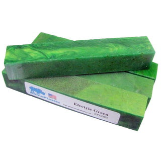 Electric Green RhinoPlastic Pen Blanks