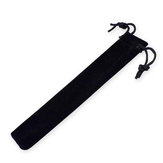 Extra Long Velvet Drawstring Pen Pouch - (10 Pack)