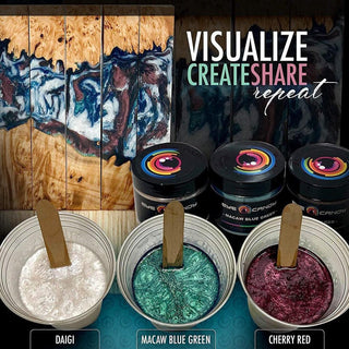 Eye Candy Pigments - Macaw Blue Green