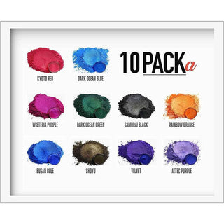 Eye Candy mica pigment powder variety pack for resin casting - Variety Pack Set A