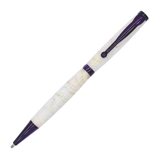 Fancy slimline pen kit purple Front view