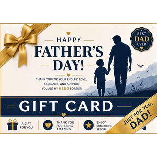 Fatthers Day Gift Card