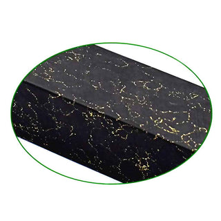 Faux-Stone Pen Blanks - Black With Gold Veins