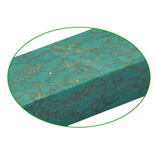 Faux-Stone Pen Blanks - Jade With Gold Veins