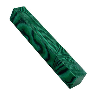 Faux-Stone Pen Blanks - Malachite