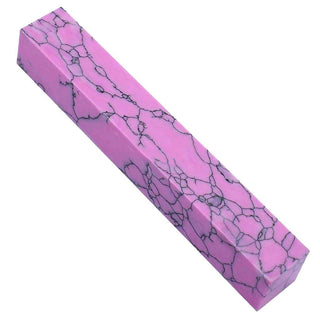 Faux-Stone Pen Blanks - Rhodonite