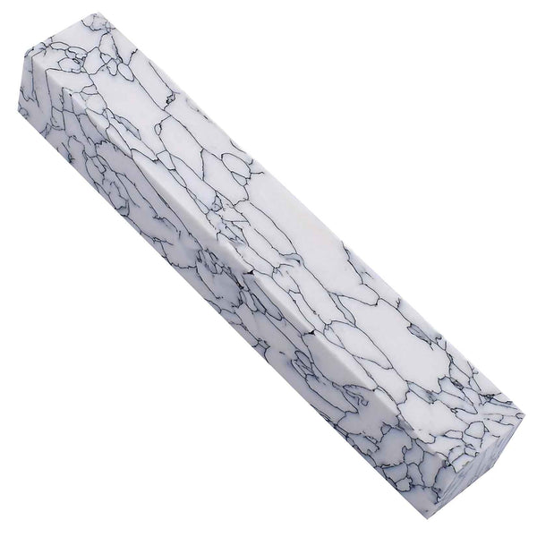 セラミックペン　マーブル　大理石柄　12本　Ceramic Pen Marble Faux-Stone-Pen-Blanks-White-