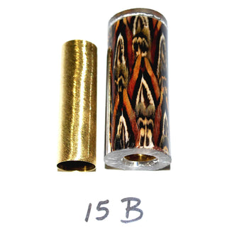 Pheasant Feather Pen Blanks - PSI Over & Under 15B