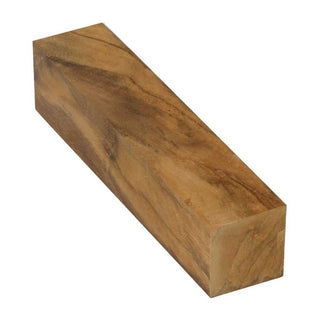 Figured Teak Pen Blanks 3/4 x 5 - 5 Pack