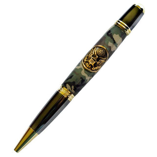 Fire Dept Button & Opal FX Pen Blanks - Sierra