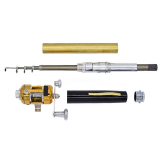 Fishing Rod Kit in Black. Parts