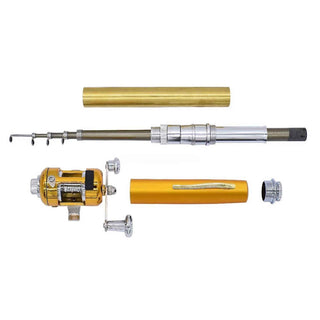 Fishing Rod Kit in Golden. Parts