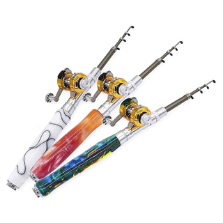 Fishing Rod Kits. Group display