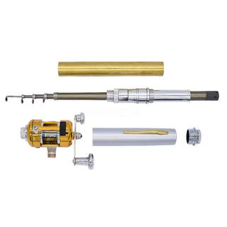 Fishing Rod Kits. Silver parts